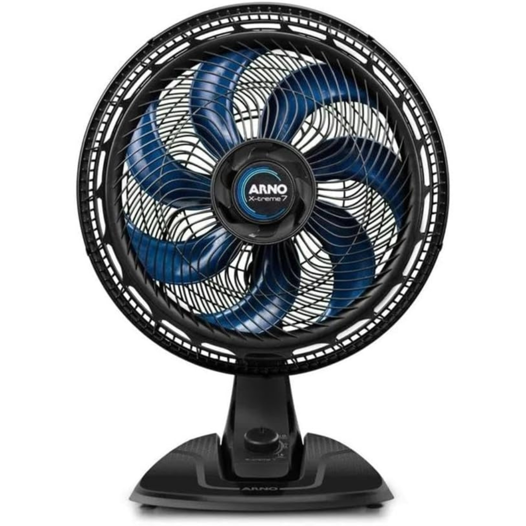 Kit Casa Fresca - 2 Ventiladores de Mesa + 1 Aromatizador Automático De Brinde