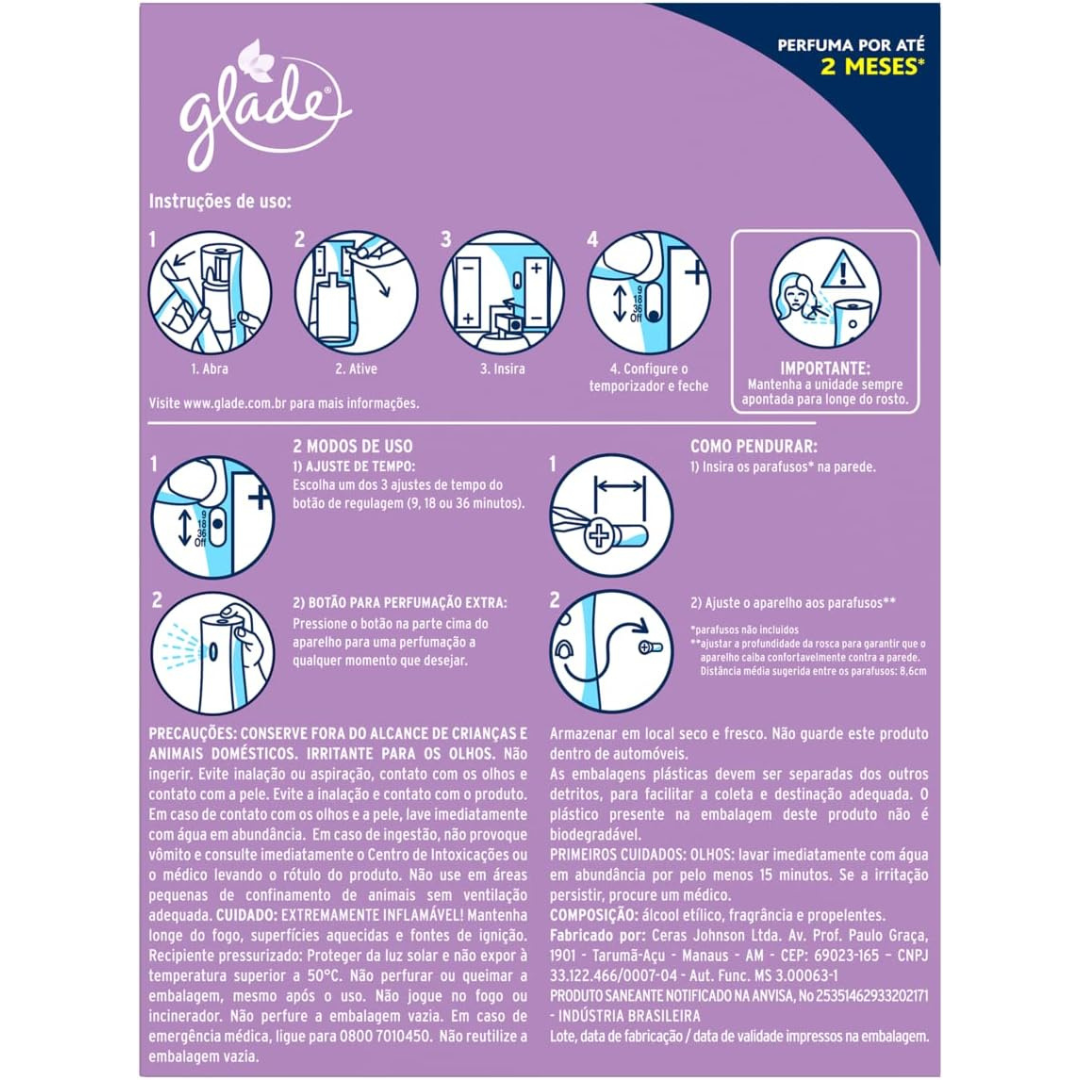 Kit Casa Fresca - 2 Ventiladores de Mesa + 1 Aromatizador Automático De Brinde