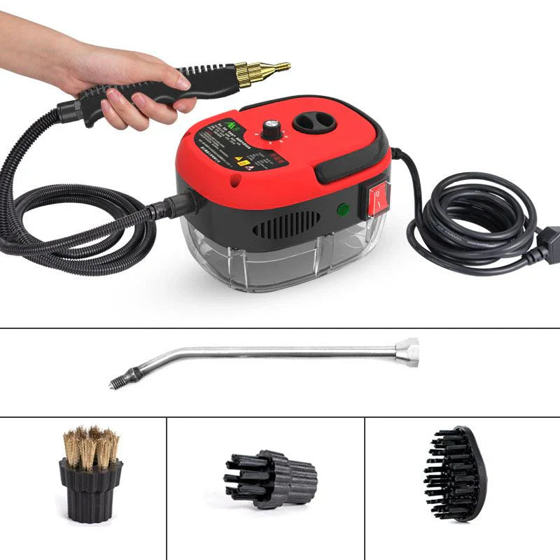 Limpador a Vapor Pressurizado Turbo 2500W Bivolt – Potência e Eficiência na Limpeza
