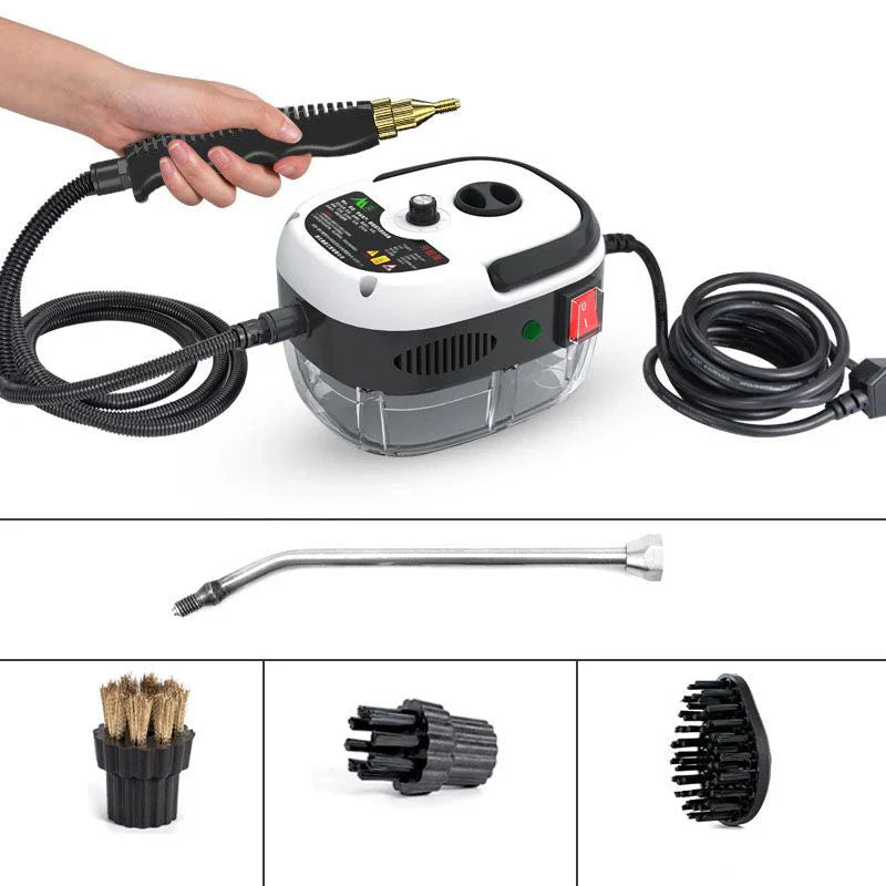 Limpador a Vapor Pressurizado Turbo 2500W Bivolt – Potência e Eficiência na Limpeza