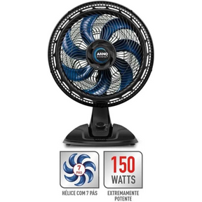 Kit Casa Fresca - 2 Ventiladores de Mesa + 1 Aromatizador Automático De Brinde