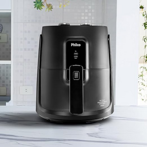 Super Kit Culinário Moderno - Air Fryer Philco + Utensílios de silicone + Forma de Silicone + Livro de Receitas