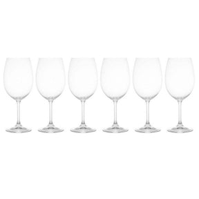 Jogo 6 Taças de Vidro Lyor Vinho Branco Rose 470ml Servir Me